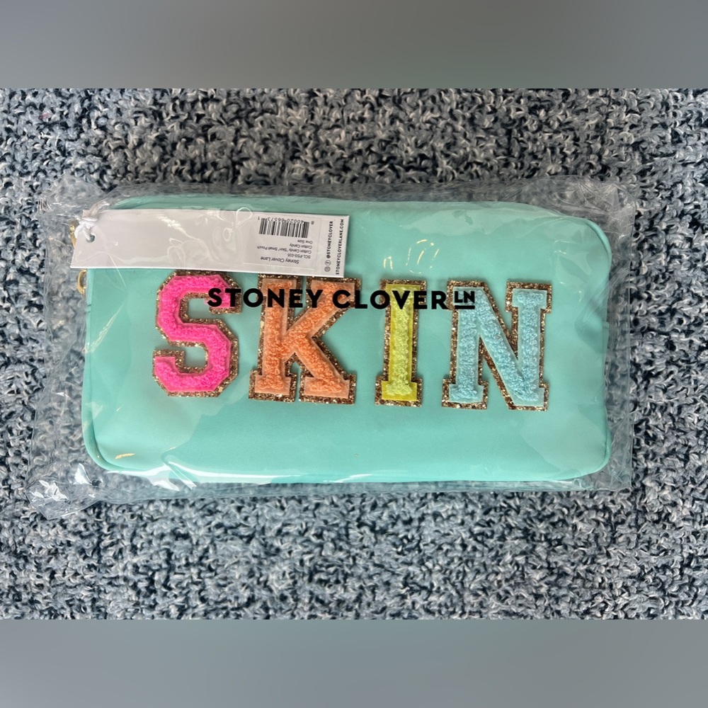 Stoney Clover Lane 💥NWT ORIG. PACKAGING💥 Skin Small Pouch - Cotton Candy - Picture 4 of 6